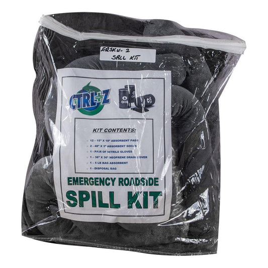 Economy Roadside Vehicle Spill Kit - The Rag Factory